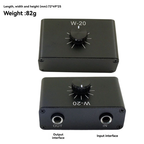 W-20 Instrument Dynamic Microphone Volume Adjustment 2
