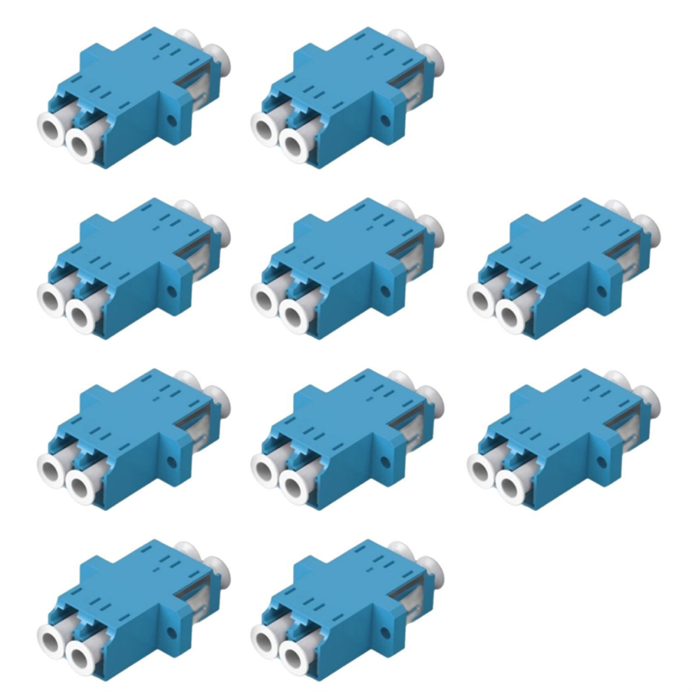 10Pcs Lc Fiber Optic Adapter 4712759425510