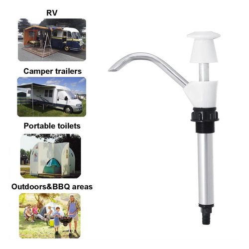Water Hand Pump Replacement Tool
For Camping Trailer Sink Tap Motorhome Pumping Tools 2