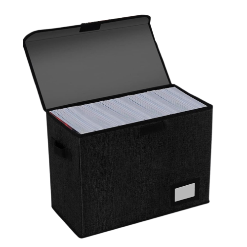 Comic Book Storage Boxes, Back to School Fold Comic Short Box Black