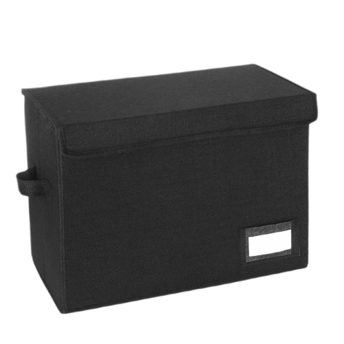Comic Book Storage Boxes, Back to School Fold Comic Short Box Black 1