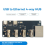 CH339F USB to RJ45 Ethernet Hub Module 4-Channel USB2.0 Extender 3