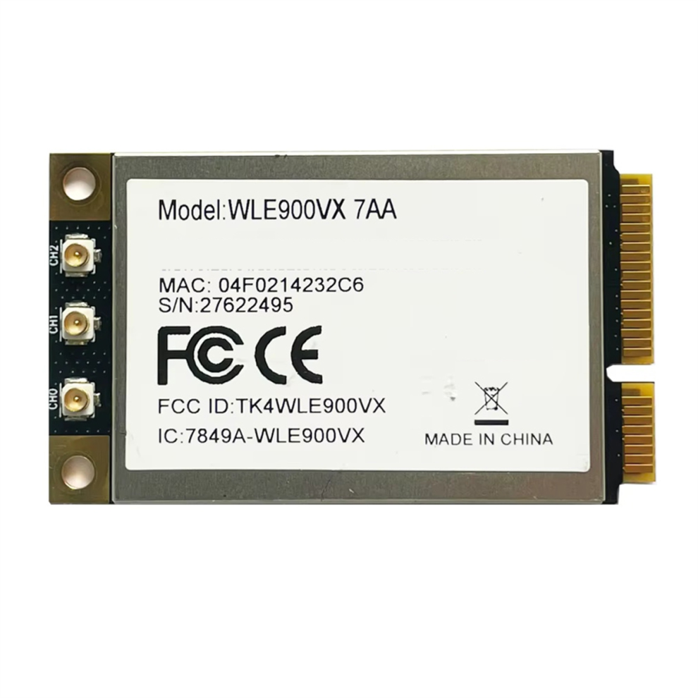 WLE900VX 7AA QCA9880 2.4G/5G 3x3 MIMO 1300Mbps 802.11ac WIFI Module