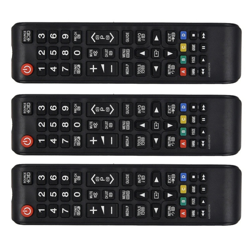 3PCS TV Remote Control LE32C457C6H AA59-00741A 1