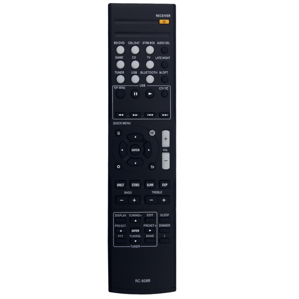 Replace Rc-928R Remote Control For Av Receiver Tx-Sr353 -395 4712759428368