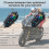 Motocyklová prilba Bluetooth Headset 2 Rider 500m Intercom Vodotesný 6