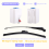 Kit de motor de limpiaparabrisas eléctrico de 12 V con interruptor para 5