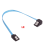4pcs 90-Degree Right-Angle Bend SATA3.0 Data Cable 6