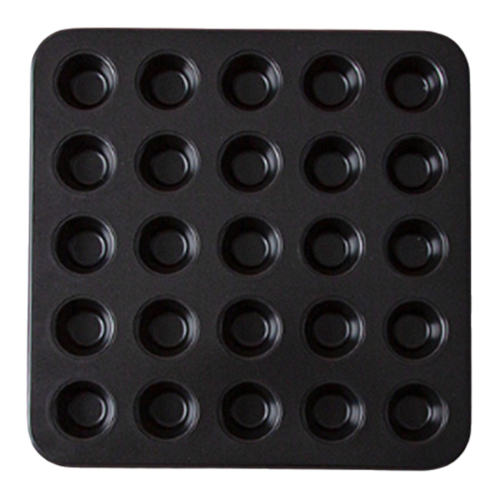 25 Cup Round Cake Pan Non-Stick Mini Muffins Cake Tray Bakeware