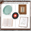 Plate Stands for Display, Clear Acrylic Square Holder 2 Pack 6