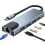Σταθμός σύνδεσης τύπου C, διανομέας USB 3.0 τύπου C 5 σε 1 2