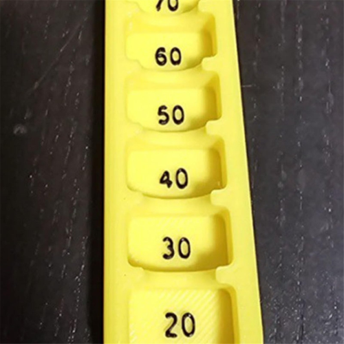 Golf Tee Height Gauge Elevator 3D Printed for Tees Portable Adjuster 2