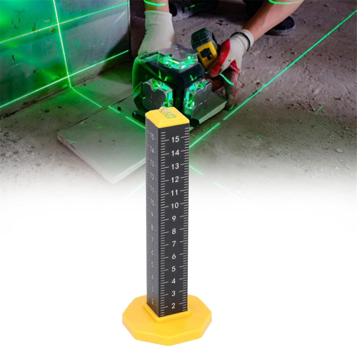 Stick Wall Lay Floor Tiles Tool Ceiling Leveling Ruler 4 pcs 2