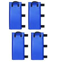 4er-Pack Wassergewichtsbeutel für Baldachine, Wassergewichtsset für Pavillonzelte, Blau