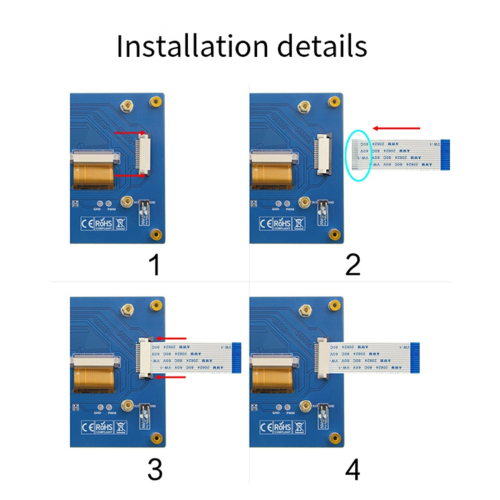 For 7 Inch IPS Touch Screen, for 3B Boards 2