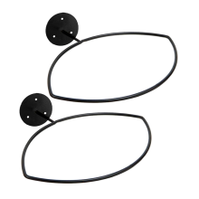 2 confezioni di supporti per pallone da calcio, supporto da parete per pallone da calcio