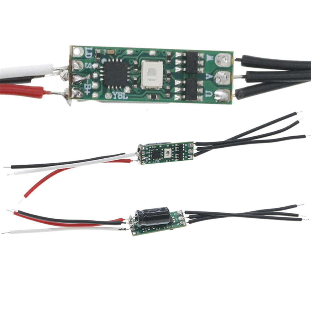 1S Dc 3V-6V 3.7V 3.5A Mini Bldc Brushless Motor Driver Board Green 4852533757427