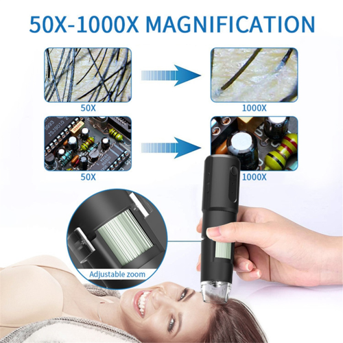 Handheld Digital Microscope for Kids Adults 50x-1000x Magnification 1
