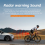 Ραντάρ 24GHz Πίσω φως ποδηλάτου Έξυπνη ένδειξη προειδοποίησης ποδηλασίας 2