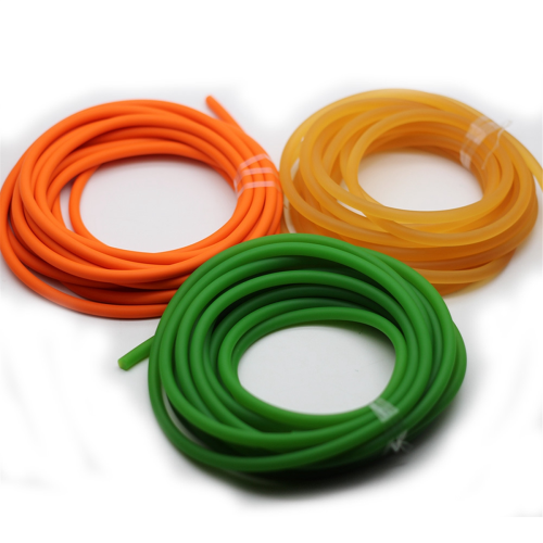 Solide 10Meter Hohe Elastizität Latex Gummiband Elastische Seil Grün 2