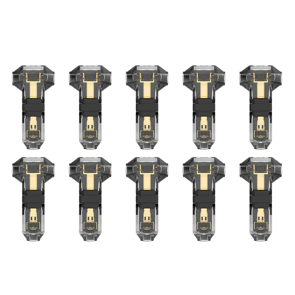 T Tap Wire Splice Connectors For 16-20 Awg, 3 Way 1 Pin Low Voltage 4852533759681