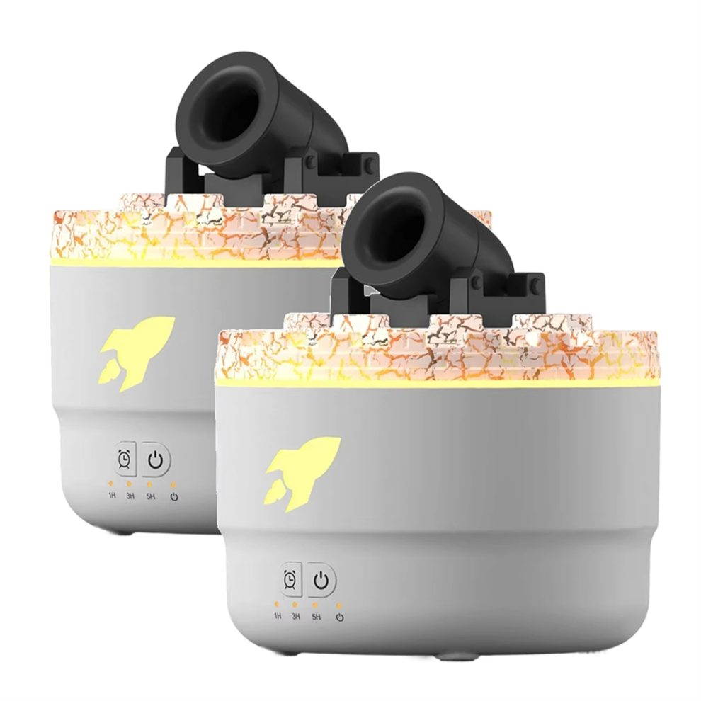2PCS Mini Cannon Humidifier Aroma Diffuser with 2 Modes-image-OPC-PJZW95J-NEW