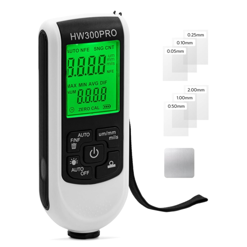 Paint Thickness Gauge Meter,1μm Precision Coating Detector