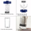 4 Pieces Hydrogen Peroxide Contact Lens Cleaner Case 2
