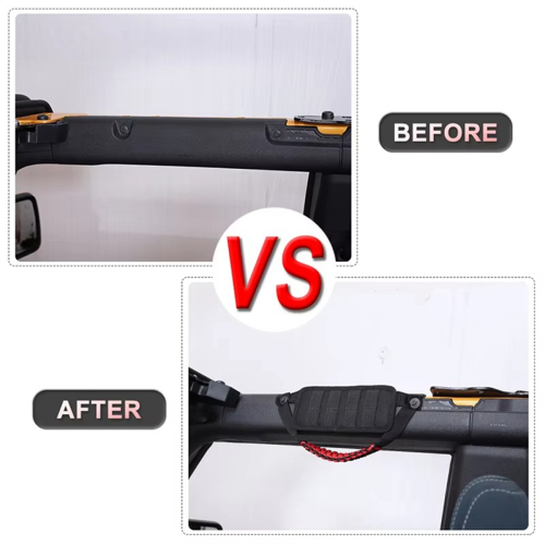 Front Door Roof Top Grab Handle Molle Panel Storage Organizer 1