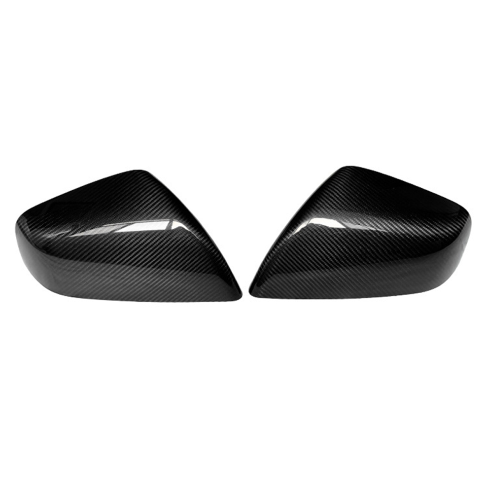 Real Carbon Fiber Rearview Mirror Cover For Model X 2016-2021 4852046429675