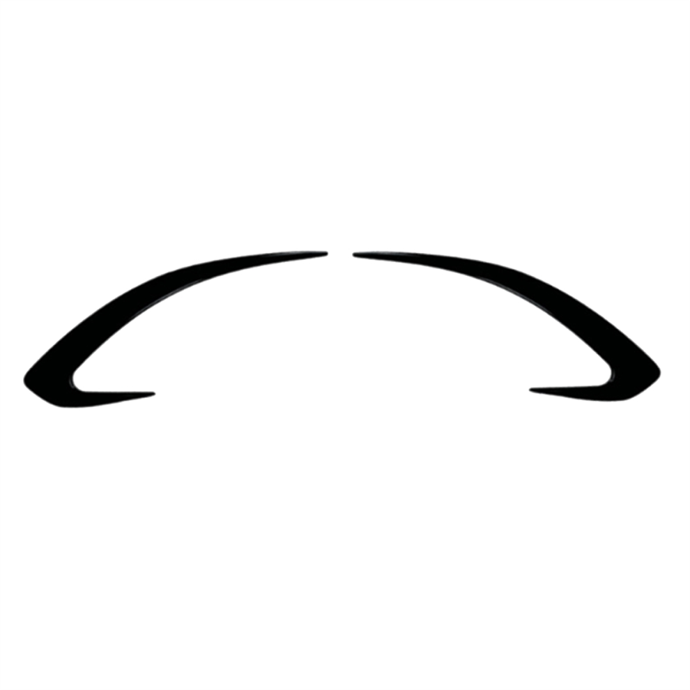 Car Rear Bumper Splitter Spoiler Rear For Bright Black 4852046428135