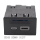 Κεντρική κονσόλα αυτοκινήτου USB Θύρα κάρτας SD Hub USB για 2