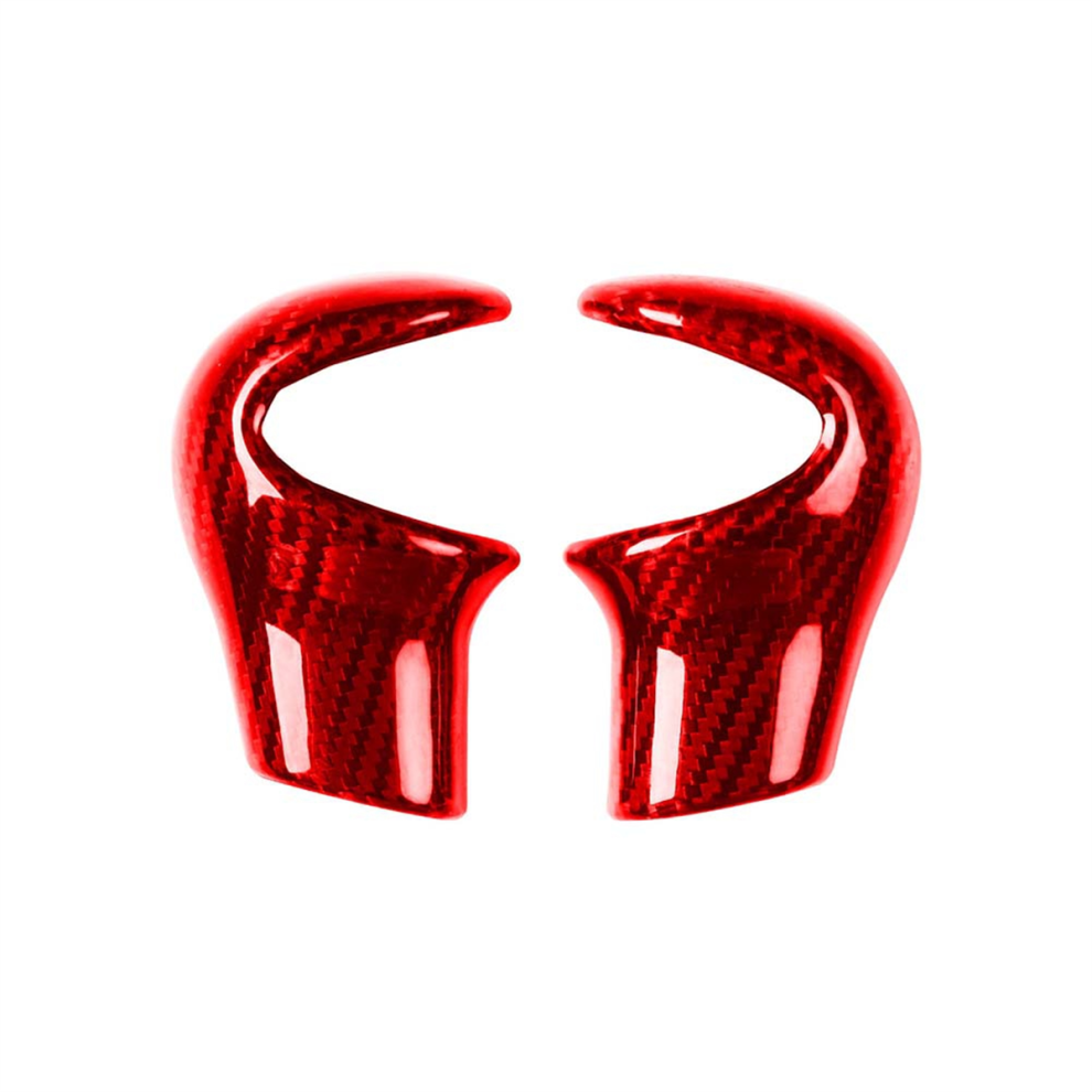 For Mini R55 R56 Carbon Fiber Gear Shift Knob Cover Carbon Red 4852046430053