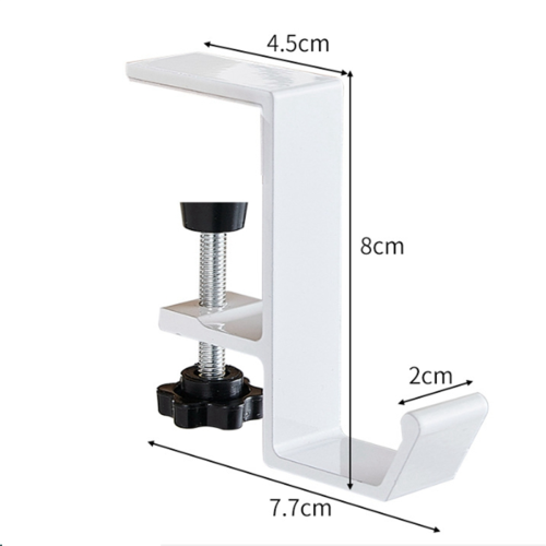 Adjustable Desk Edge Hook Gaming Headset Desk Hanger 3pcs 1