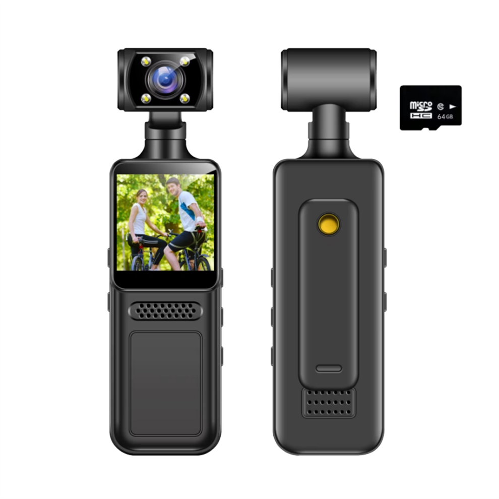 4K Pocket Action Camera Hd Sports Camcorder Mini Wifi Camera 64G 4852046449062