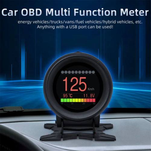 Tachimetro OBD per auto, display digitale, contachilometri ... 2
