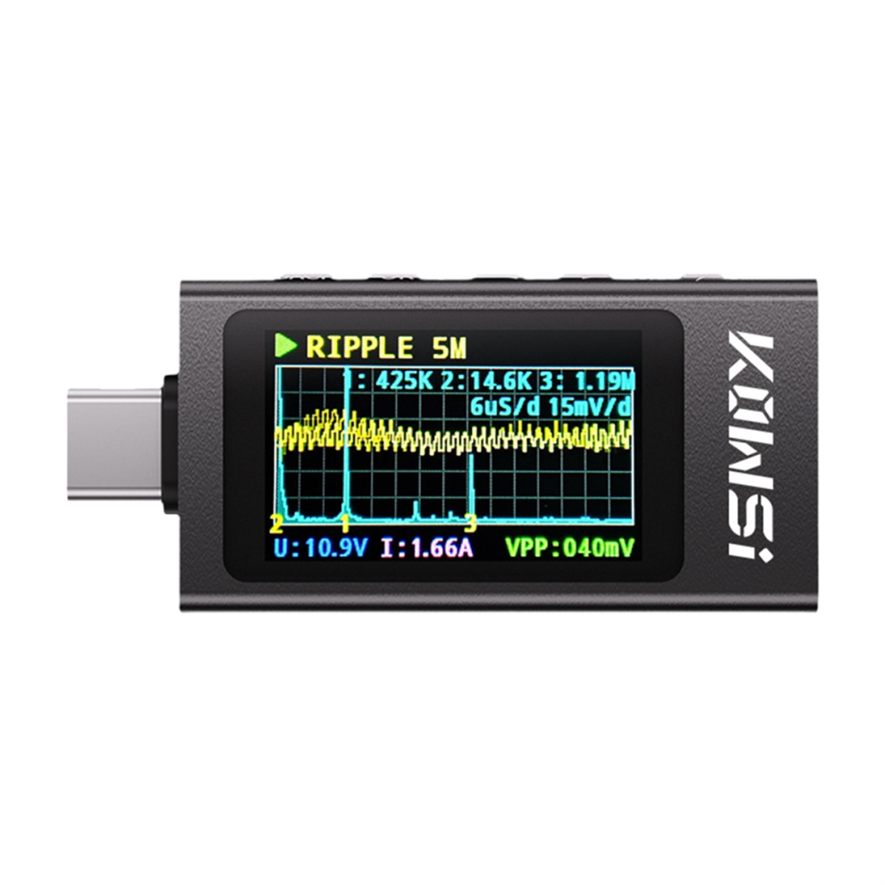 Kws-X1 Type-C Tester Digital Voltage Current Detection Meter 4852046454004