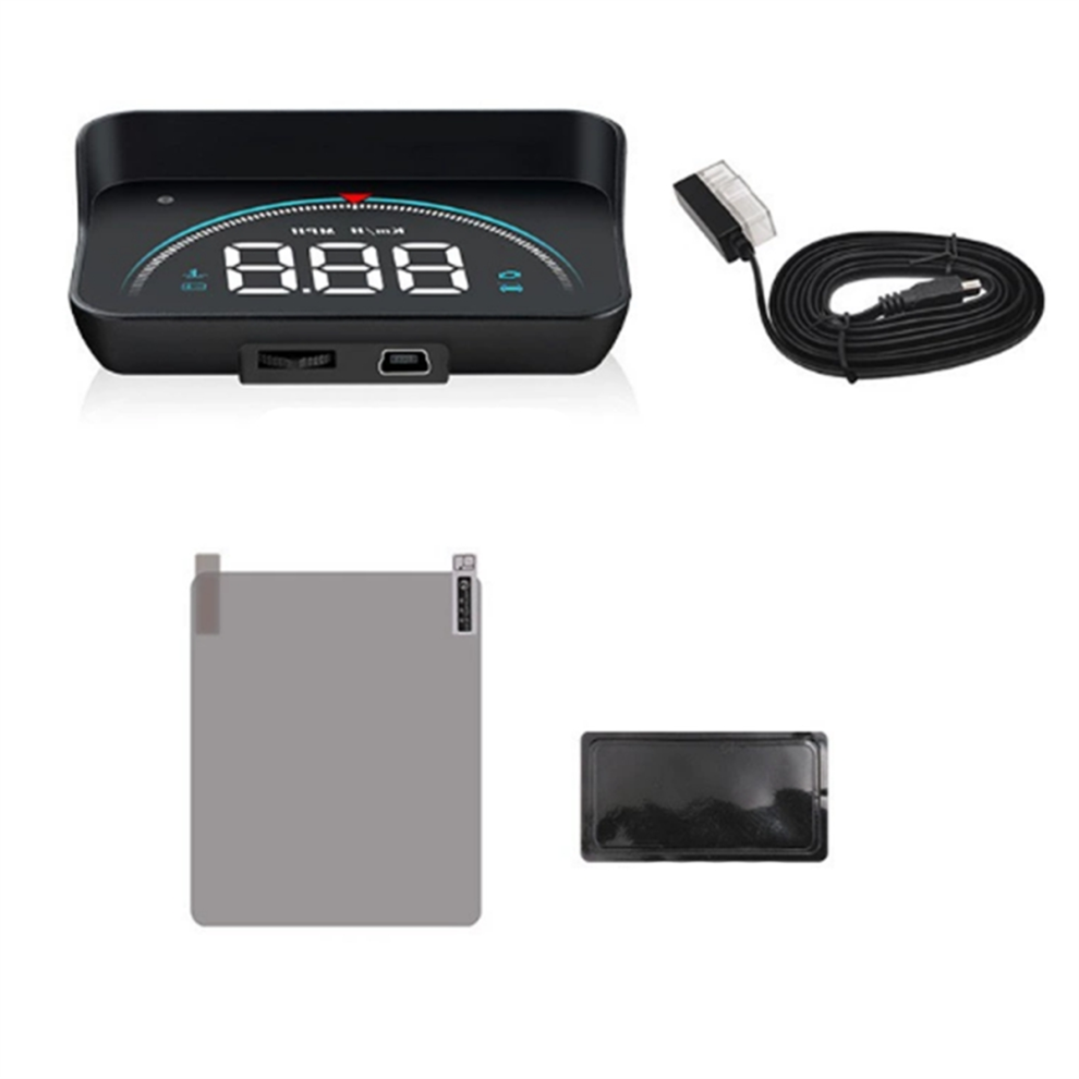 Car Hud Head Up Display Obd Speedometer Windshield Projector 4852046453458