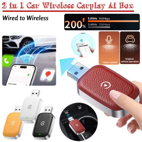 Wireless CarPlay for Auto Adapter Smart Dongle C 2