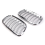 Chrome Front Grill Keney Grille Cover Trim for E70 X5 2007-2013 4