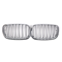 Chrome Front Grill Keney Grille Cover Trim for E70 X5 2007-2013