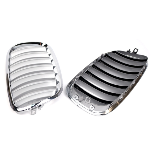 Chrome Front Grill Keney Grille Cover Trim for E70 X5 2007-2013 1