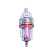 Attrezzatura da pesca con luce LED per la pesca in mare che attrae pesci colorati, A