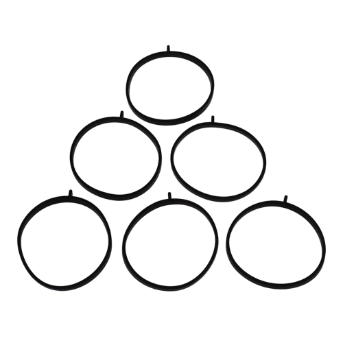 6Pcs Car Engine Intake Manifold Gasket Intake Pipe Gasket for 1