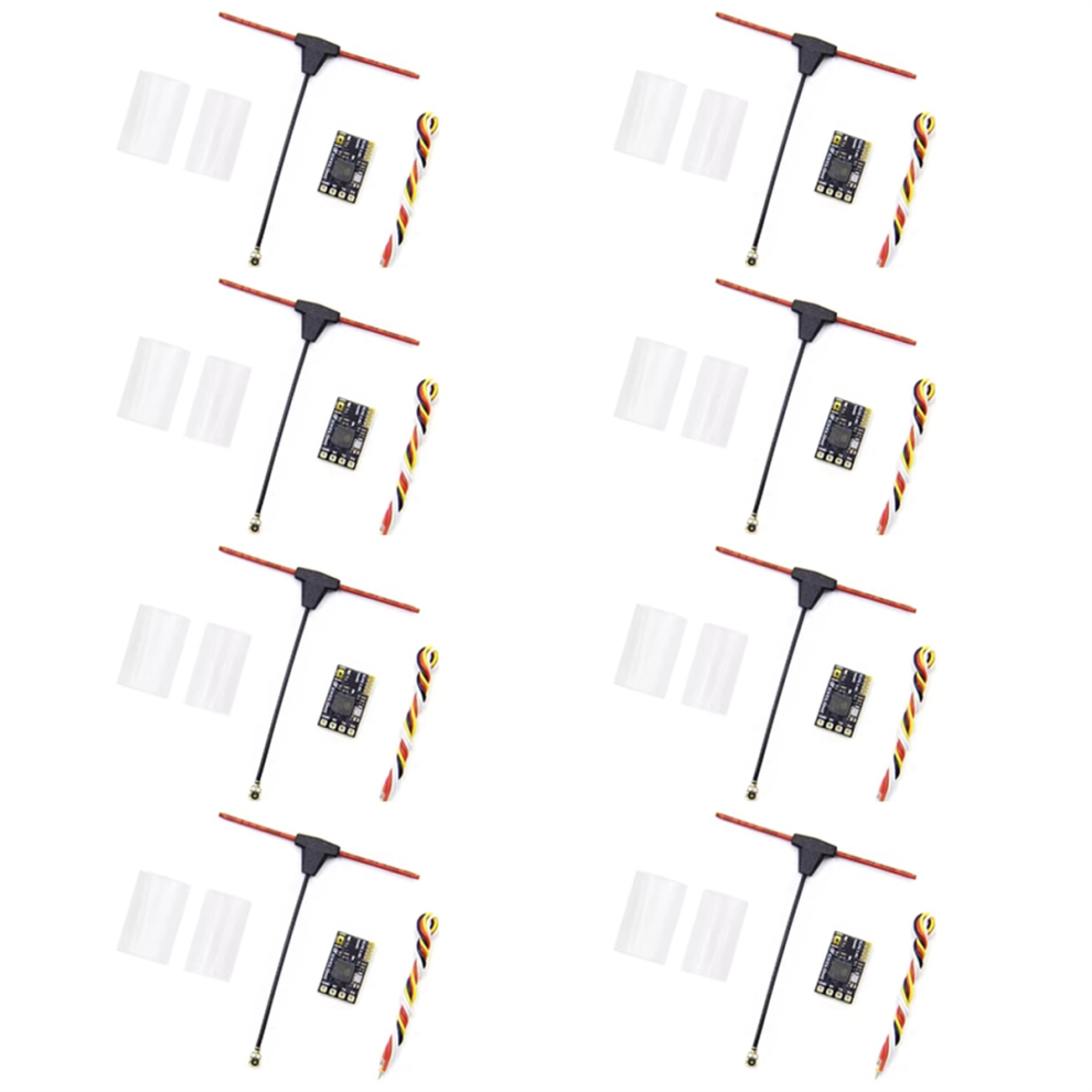 8Pcs Elrs Receiver 2.4Ghz For Rc Fpv Drones Parts Light 4852046472800