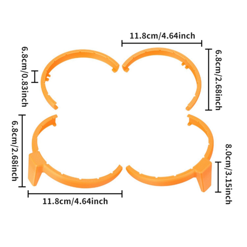 Protective Bumper Ring Cover for FLIP Anti-Collision Orange 1