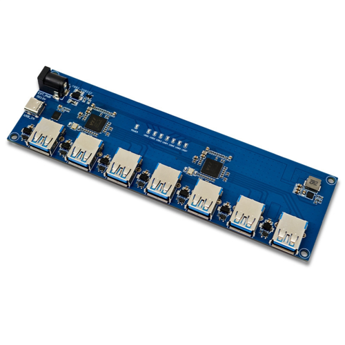 VL817 USB3.1 HUB Module High-Speed 1-to-7 Port USB HUB TYPE-C 2
