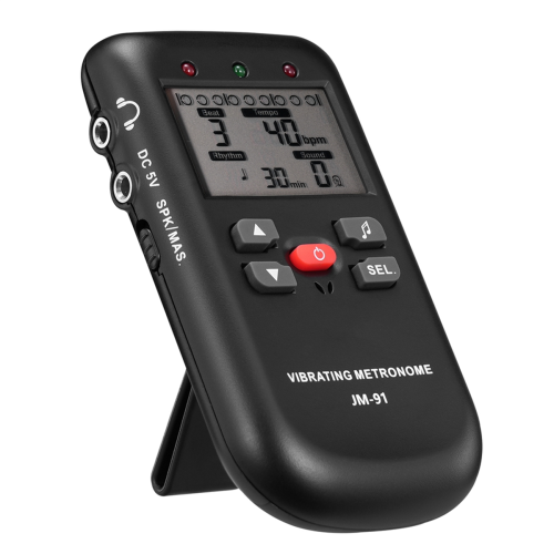 Vibrating Metronome Silent Beat Training W/ Male/Female Vocal Counts