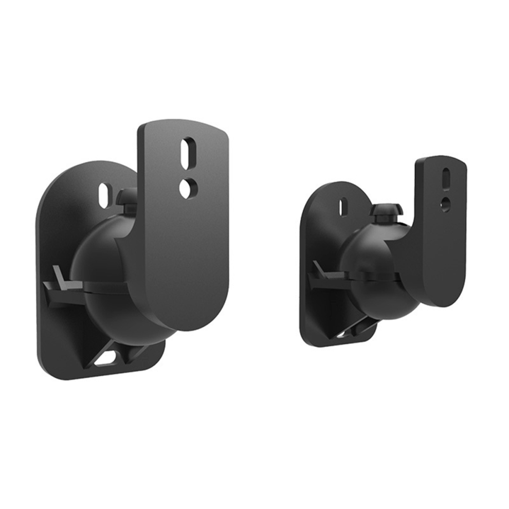Wall Mount Swivel Satellite/Bookshelf Speaker Brackets 4852046476693