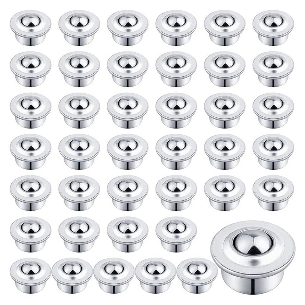 5/8Inch Roller Ball Transfer Bearing, 40Pcs Transfer Bearing Casters 4852046477713